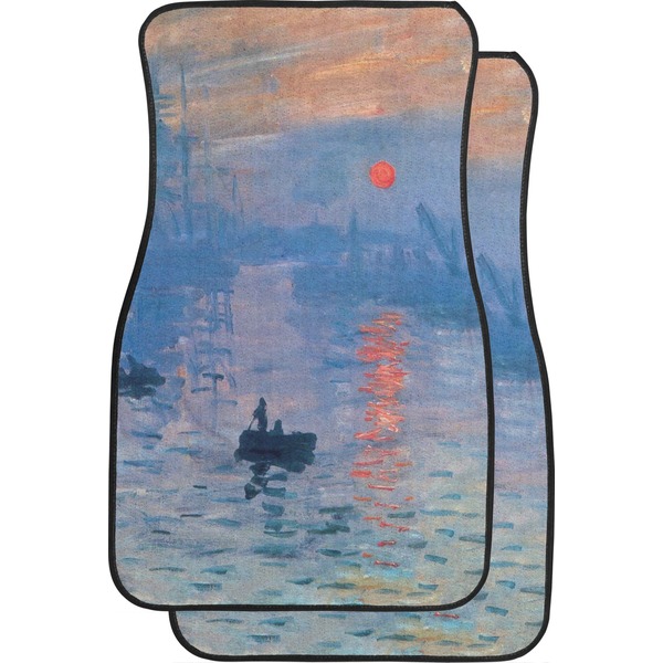 Custom Impression Sunrise by Claude Monet Car Floor Mats