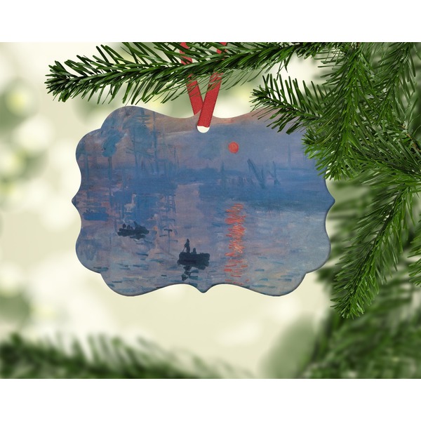 Impression Sunrise Christmas Ornament (On Tree)