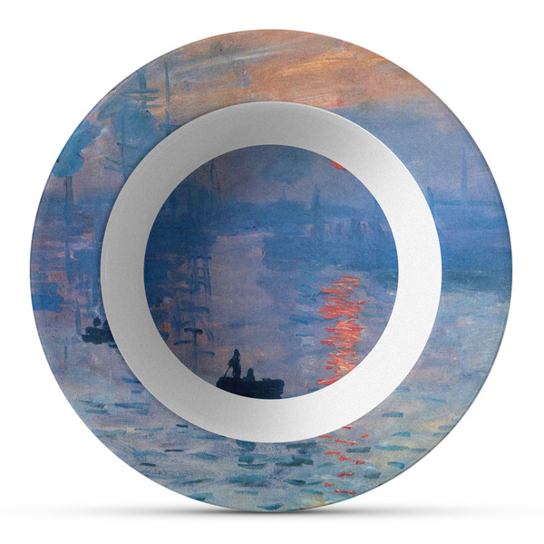 Custom Impression Sunrise Plastic Bowl - Microwave Safe - Composite Polymer