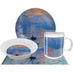 Impression Sunrise by Claude Monet Dinner Set - Single 4 Pc Setting