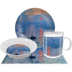 Impression Sunrise by Claude Monet Dinner Set - Single 4 Pc Setting