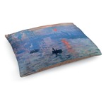 Impression Sunrise by Claude Monet Dog Bed - Medium