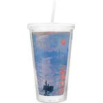 Impression Sunrise Double Wall Tumbler with Straw