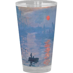 Impression Sunrise by Claude Monet Pint Glass - Full Color
