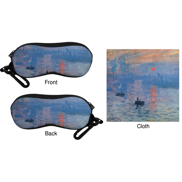 Impression Sunrise Eyeglass Case & Cloth (Approval)