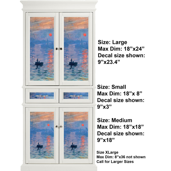 Impression Sunrise Full Cabinet (Show Sizes)