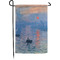 Impression Sunrise by Claude Monet Small Garden Flag - Single Sided