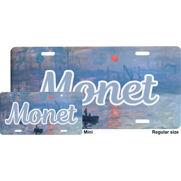 Impression Sunrise License Plate (Sizes)