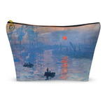 Impression Sunrise by Claude Monet Makeup Bag - Large - 12.5"x7"