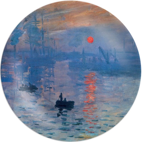 Custom Impression Sunrise Melamine Plate