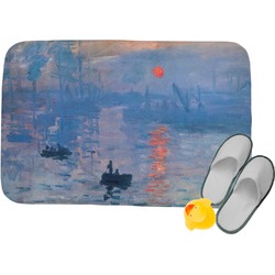 Impression Sunrise by Claude Monet Memory Foam Bath Mat - 34"x21"