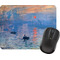 Impression Sunrise by Claude Monet Rectangular Mouse Pad