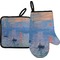 Impression Sunrise by Claude Monet Oven Mitt & Pot Holder Set