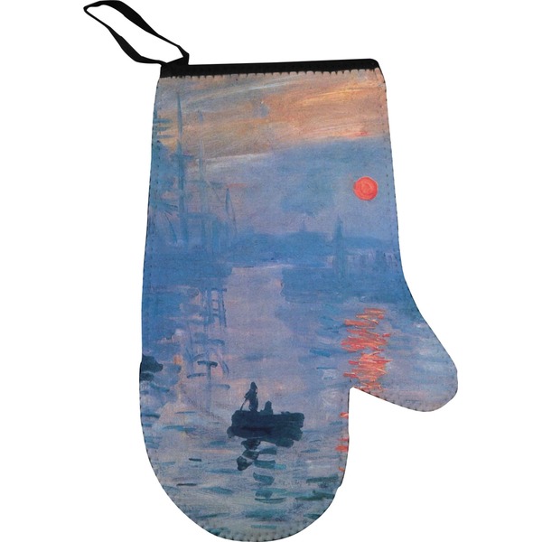 Custom Impression Sunrise by Claude Monet Oven Mitt
