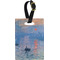 Impression Sunrise by Claude Monet Plastic Luggage Tag - Rectangular