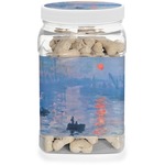 Impression Sunrise by Claude Monet Dog Treat Jar