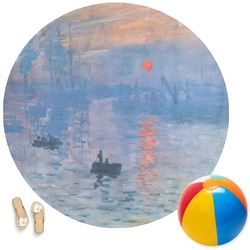 Impression Sunrise Round Beach Towel