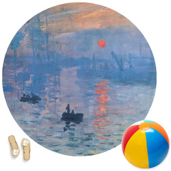 Impression Sunrise Round Beach Towel