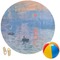 Impression Sunrise Round Beach Towel