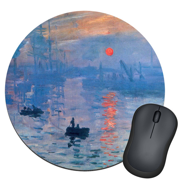 Custom Impression Sunrise Round Mouse Pad