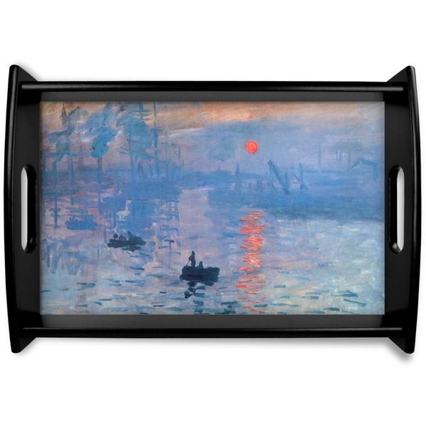 Custom Impression Sunrise by Claude Monet Wooden Tray