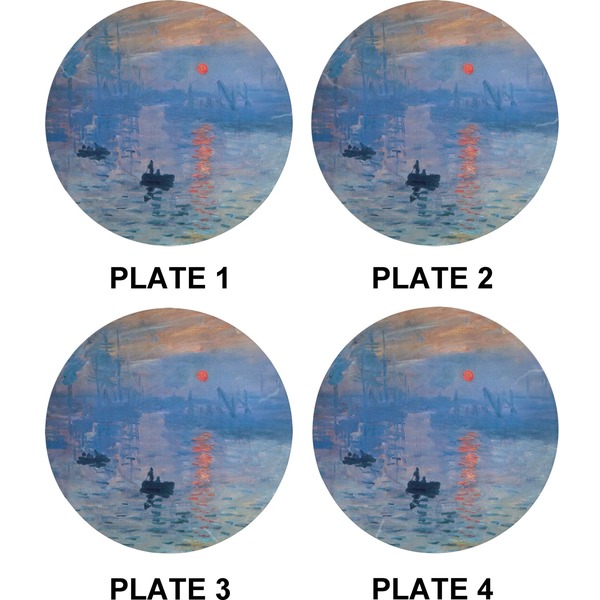 Impression Sunrise Set of Appetizer / Dessert Plates (Approval)