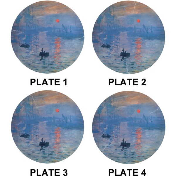 Impression Sunrise Set of Lunch / Dinner Plates (Approval)