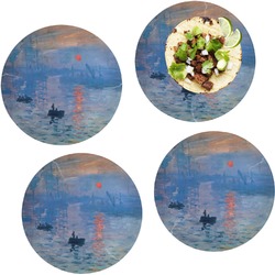 Impression Sunrise Set of 4 Glass Lunch / Dinner Plate 10"