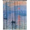 Impression Sunrise by Claude Monet Extra Long Shower Curtain - 70"x84"