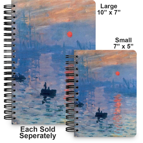 Impression Sunrise Spiral Journal - Comparison