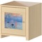 Impression Sunrise Square Wall Decal on Wooden Cabinet