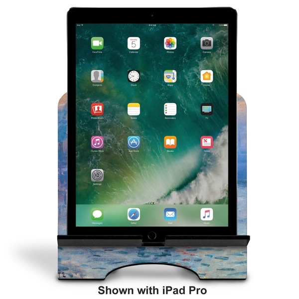 Impression Sunrise Stylized Tablet Stand - Front with ipad