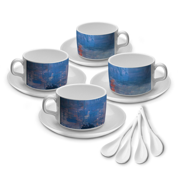 Custom Impression Sunrise Tea Cup - Set of 4