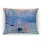 Impression Sunrise by Claude Monet Throw Pillow (Rectangular - 12x16)