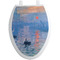 Impression Sunrise Toilet Seat Decal - Elongated