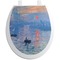 Impression Sunrise Toilet Seat Decal (Personalized)
