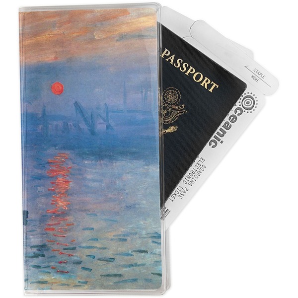 Custom Impression Sunrise Travel Document Holder