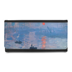 Impression Sunrise by Claude Monet Leatherette Ladies Wallet