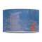 Impression Sunrise by Claude Monet 12" Drum Lampshade - FRONT (Poly Film)