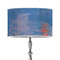 Impression Sunrise by Claude Monet 12" Drum Lampshade - ON STAND (Poly Film)