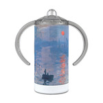 Impression Sunrise by Claude Monet 12 oz Stainless Steel Sippy Cup