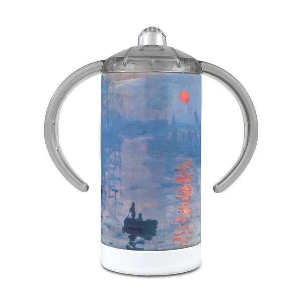 Custom Impression Sunrise by Claude Monet 12 oz Stainless Steel Sippy Cup