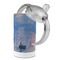 Impression Sunrise by Claude Monet 12 oz Stainless Steel Sippy Cups - Top Off