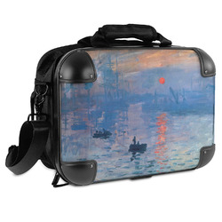 Impression Sunrise by Claude Monet Hard Shell Briefcase - 15"