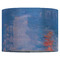 Impression Sunrise by Claude Monet 16" Drum Lampshade - FRONT (Fabric)