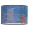 Impression Sunrise by Claude Monet 16" Drum Lampshade - FRONT (Poly Film)