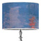Impression Sunrise by Claude Monet 16" Drum Lampshade - ON STAND (Poly Film)
