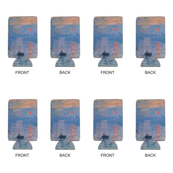 Impression Sunrise by Claude Monet 16oz Can Sleeve - Set of 4 - APPROVAL