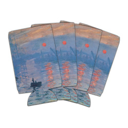 Impression Sunrise by Claude Monet Can Cooler (16 oz) - Set of 4