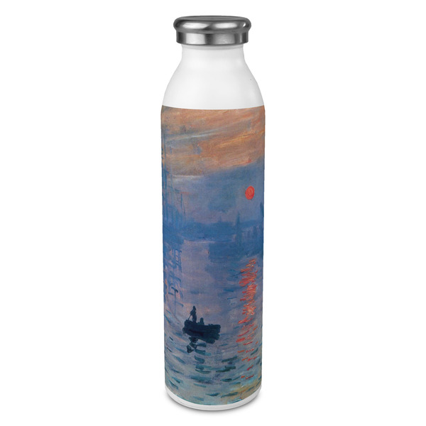 Custom Impression Sunrise by Claude Monet 20oz Stainless Steel Water Bottle - Full Print